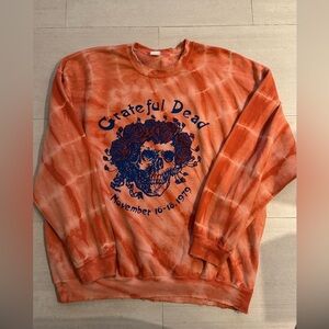 MadeWorn Orange Grateful Dead Sweater
